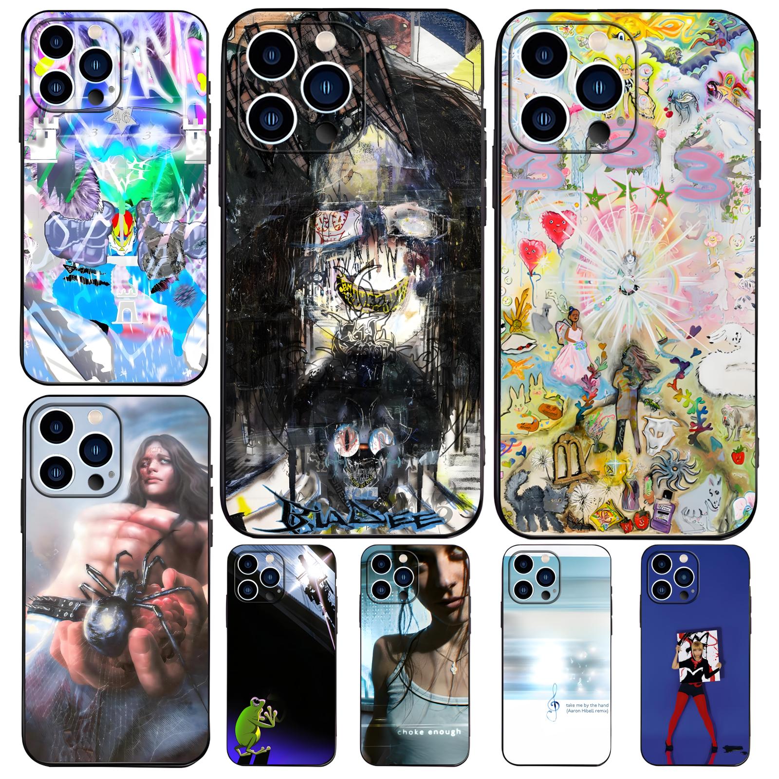 Phone Cases Black - Etui na telefon z motywem albumów