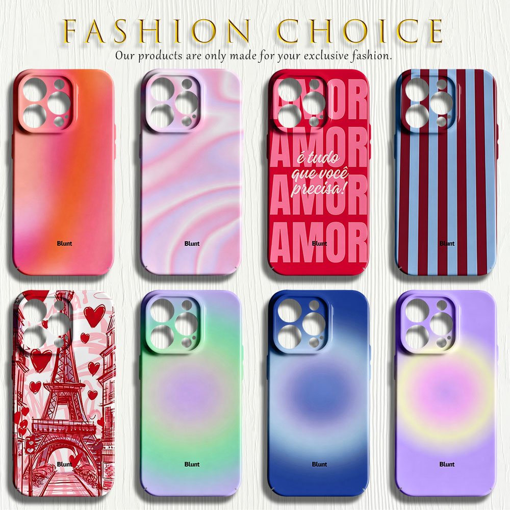Phone Cases Blunt - Luksusowe, różowe etui na telefon z