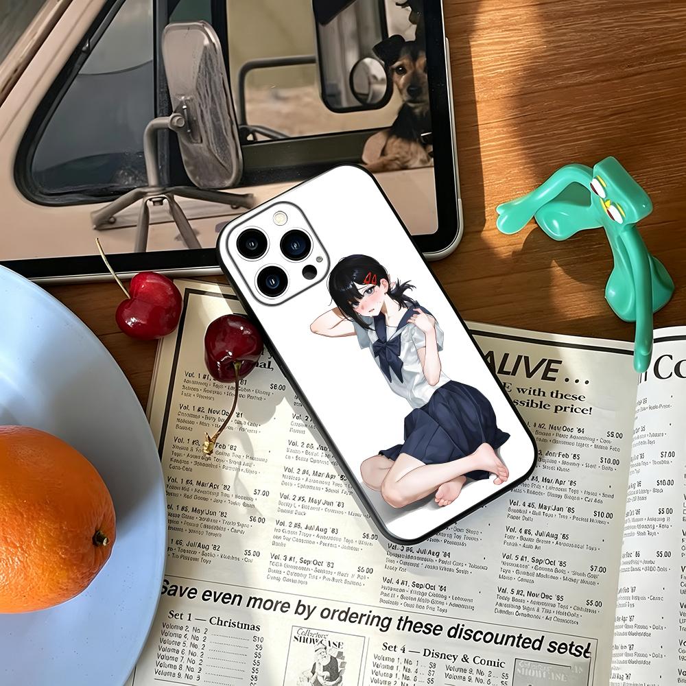 Phone Cases Black - Etui na telefon Chainsaw Man Kobeni