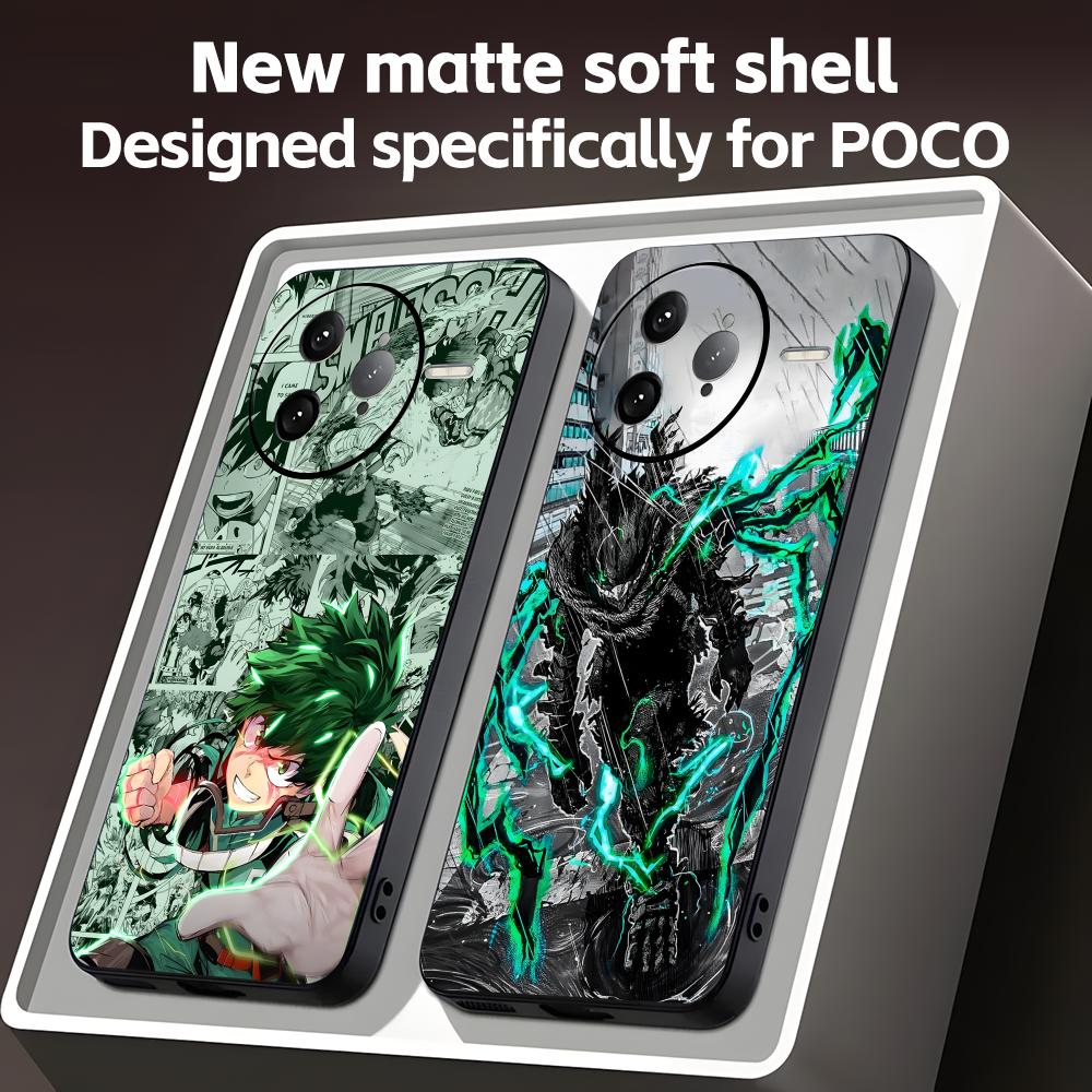 Phone Cases Black - Etui na telefon Deku My Hero