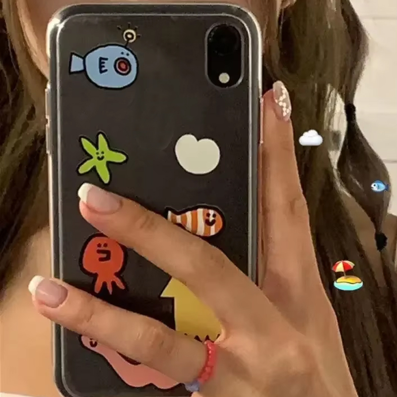 Ins Kawaii Ocean Creatures Cut – Phone Cases Kawaii recenzja i cena