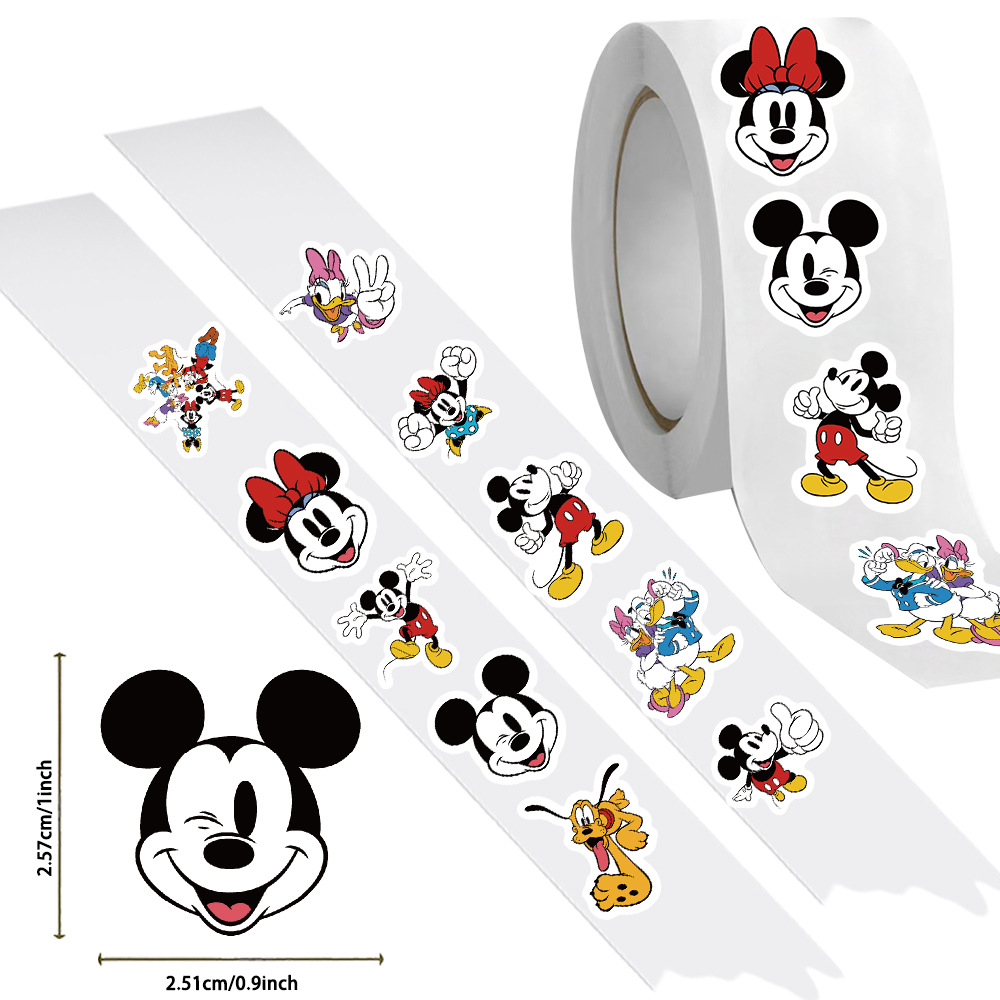 500 sztuk/rolka Naklejki z kre – Phone Cases Disney recenzja i cena