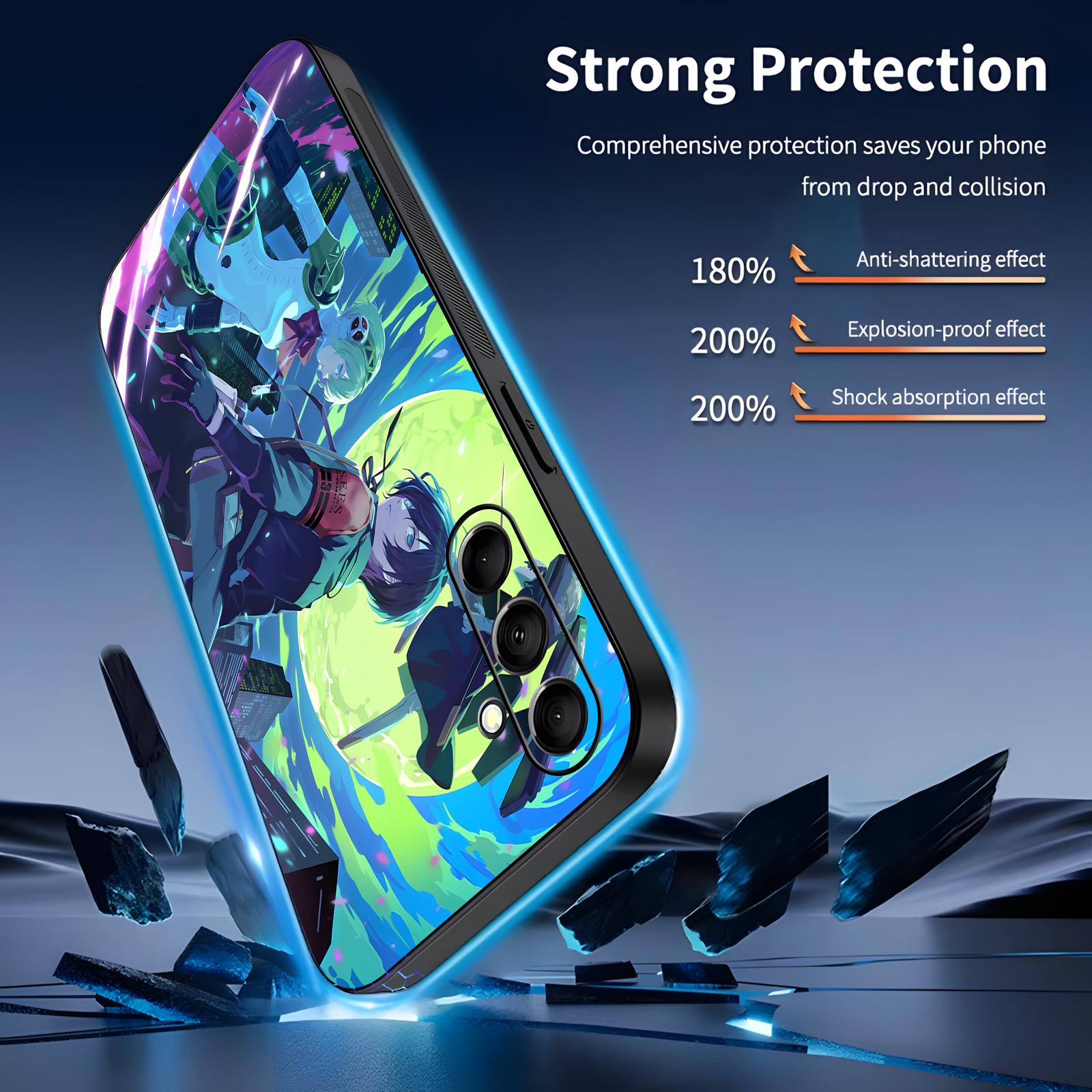 Etui na telefon Samsung A57 A5 – Phone Cases Black recenzja i cena