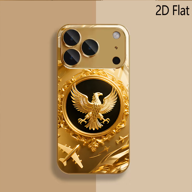 Wzór złotego skrzydła na szkle – Phone Cases That Cover The Camera recenzja i cena